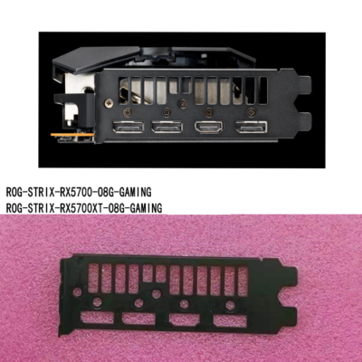 I O IO shield for ASUS ROG STRIX RX5700 O8G GAMING Video Card