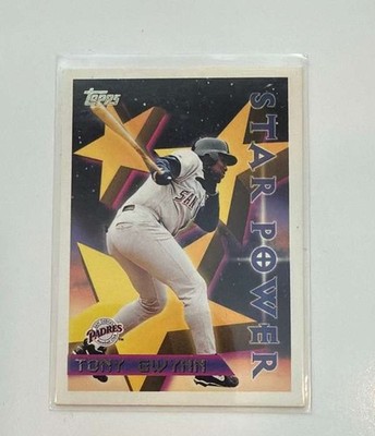 Tony Gwynn 1996 Topps #1 San Diego Padres See Photos
