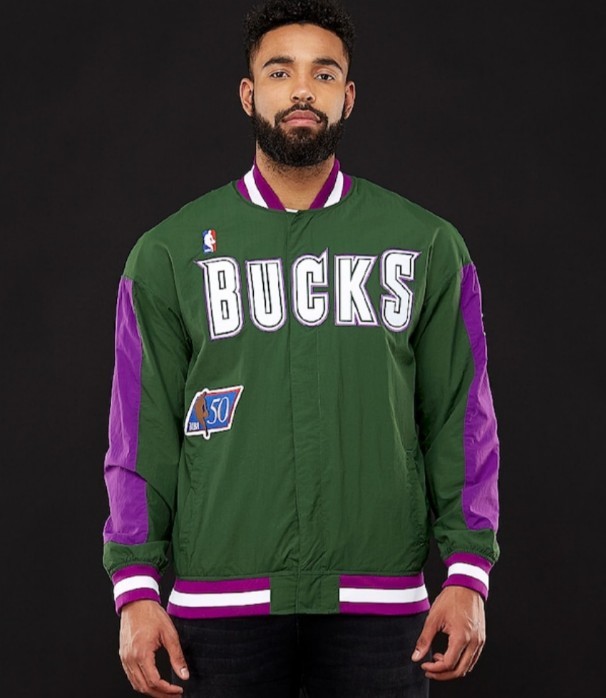 Milwaukee bucks warm up shirt Clearance