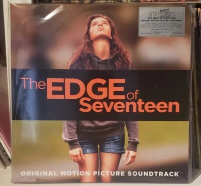 NEW Edge of Seventeen Motion Picture Soundtrack 2LP 180 gram vinyl Orange Poster