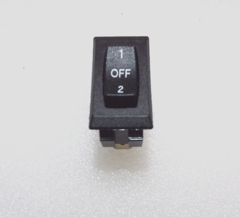 QTY1 ROCKER SWITCH ON/OFF/ON SPDT 3 POSITION MAINTAINED HIGH/LOW FORWARD/REVERSE