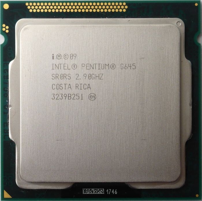 Cpu Intel Pentium G645 2.9 Ghz Dual Core 3 Mo Lga 1155 Sr0rs