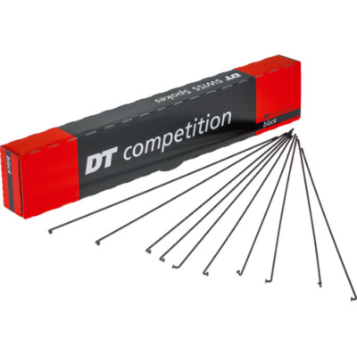 DT Swiss Competition Spokes 2.0-1.8 - Black