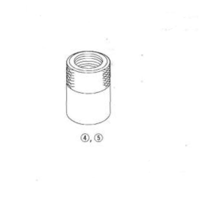 Honda CRV Driveline Axle Threaded Adapter, 26 x 1.5 mm 07XAC-001030A