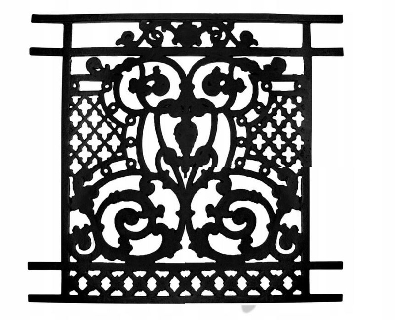 Balconniere En Fonte  / Garde Corps 