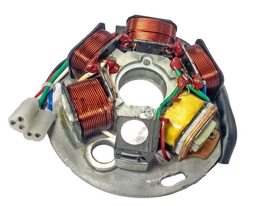 Vespa Stator Coil Plate Assembly Kick Start Type PX125 150 LML Models  