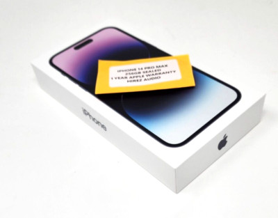 New Apple iPhone 14 Pro Max 256GB Deep Purple VERIZON WARRANTY