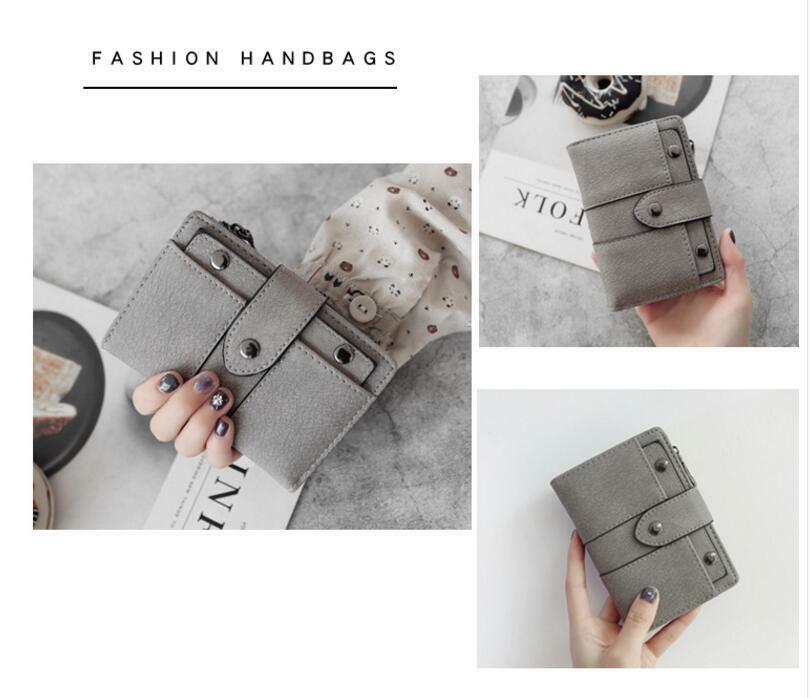 Women Ladies Small Leather Wallet Credit Card Holder Bifold Purse Clutch Handbag