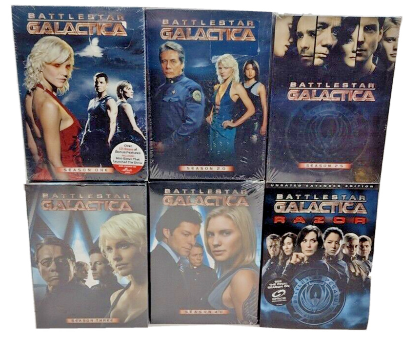 BATTLESTAR GALACTICA SEASON1-4 DVD 20枚組 Battlestar Galactica DVDs Seasons 1 2 3 4 Missing Season 4.5