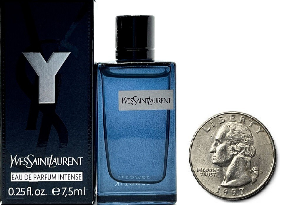 YSL Yves Saint Laurent Y Eau de Parfum Intense 0.25 oz. New