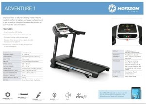 Horizon Adventure 1 Plus Treadmill | Gym & Fitness | Gumtree Australia