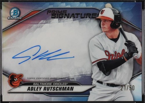 ADLEY RUTSCHMAN (PSA 10) 2020 Bowman Chrome Mega Box