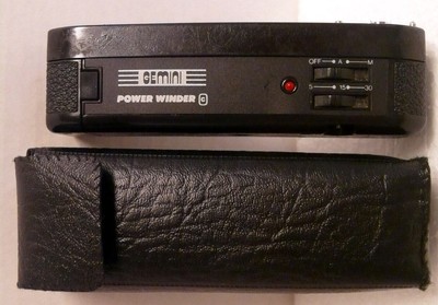 GEMINI SLR Film Camera Power Winder & Soft Case