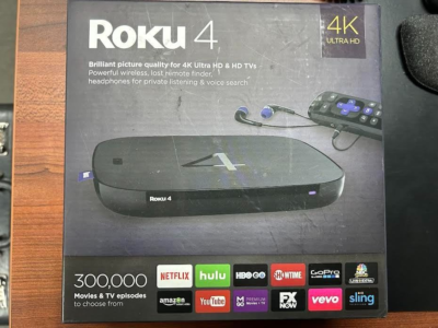 UNOPENED BOX Roku Ultra 4K ULTRA HD Streaming Media Player