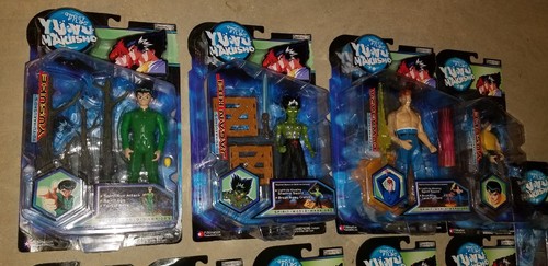 YU YU HAKUSHO OLD HIEI YUSUKE KURAMA Kuwabara Sakyo RINKU FIGURE JAKKS LOT anime