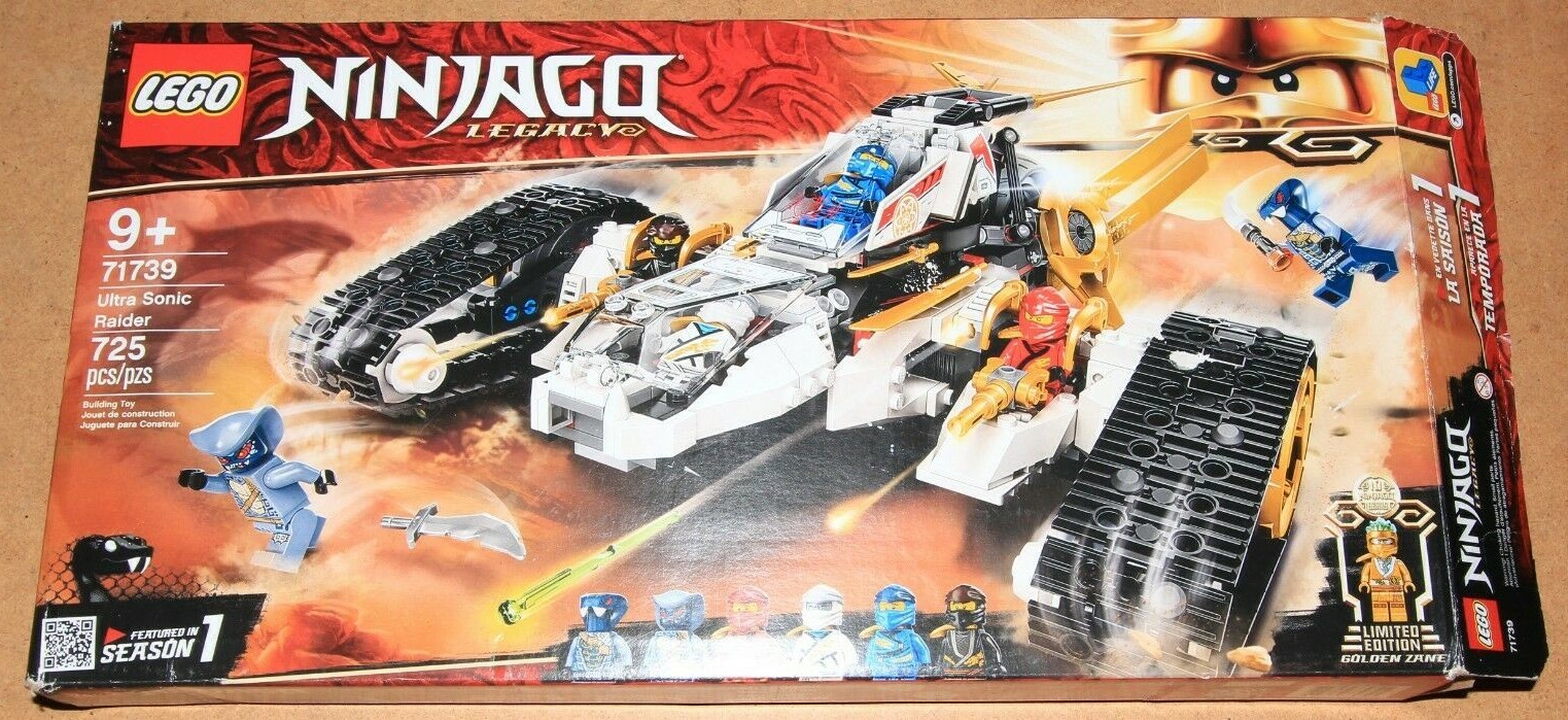 NEW 球商品 Lego 71739 Ninjago Ultra Sonic Raider Building Kit 725 Pcs