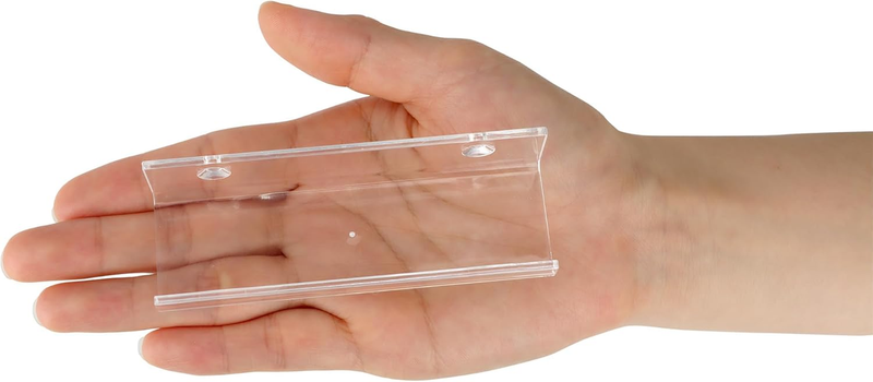 6 Pack Clear Vinyl Record Shelf Wall Mount Acrylic Album Display Holder Storage