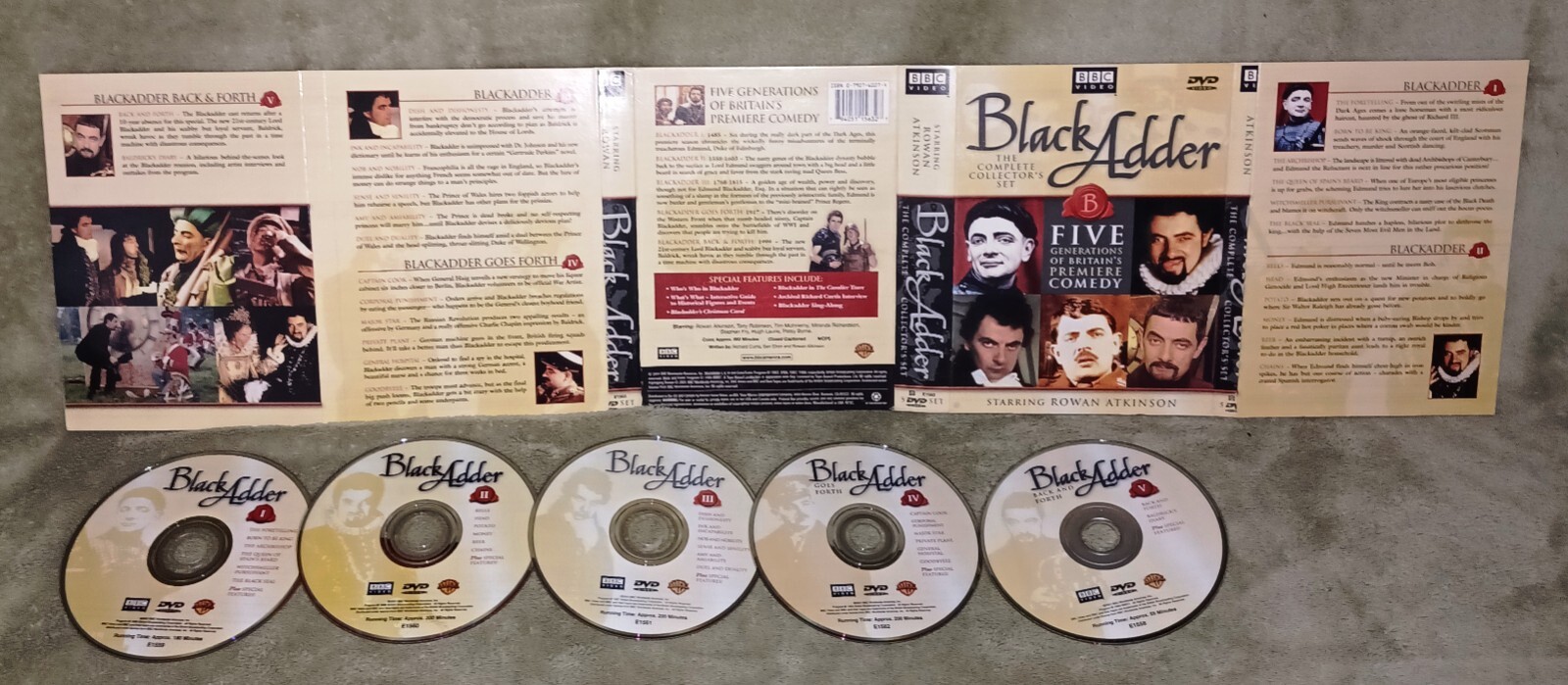 Black Adder Set [DVD] [Import] o7r6kf1