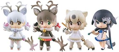 MiniQ Capsule Friends Vol.3 Kemono Friends Arctic Circle 4style Figure BOX=8pcs