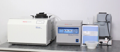 Thermo Savant SpeedVac Concentrator SPD140DDA w Vapor Trap & Vacuum Pump