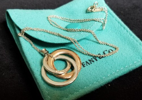 【Tiffany&Co】☆人気☆Tiffany Interlocking Circles Pendant Tiffany 1837™ interlocking circles pendant in sterling