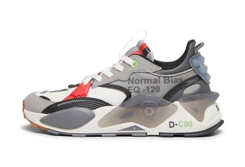 Pre-owned Puma Rs-xl Mixtape Size 13 Sold Out Alexander John X Emory Jones Cassette Tape In Gray,red