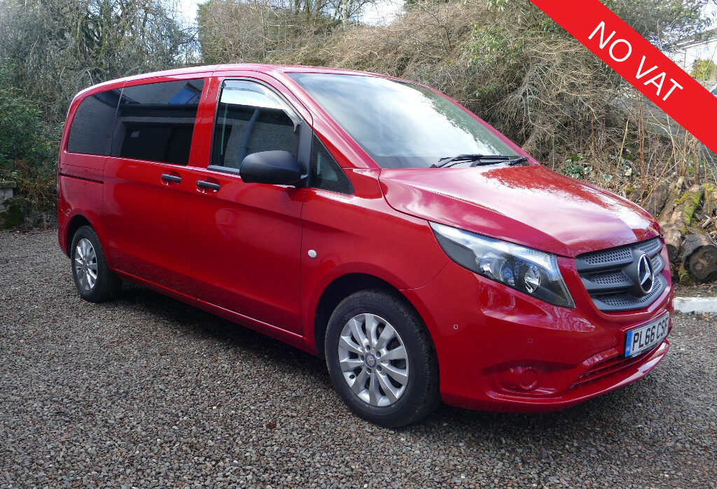 Mercedes Benz Vito 111 CDI Compact Crew Van (Euro 6) Dec 2016