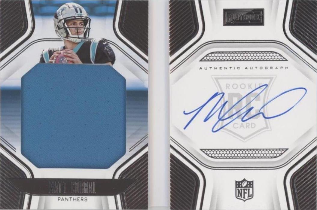 2022 Panini Playbook Matt Corral #202