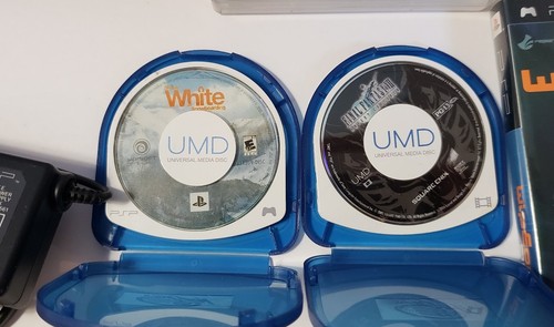 Sony PlayStation PSP Black 1001 Handheld Game System Bundle Bargain Sale