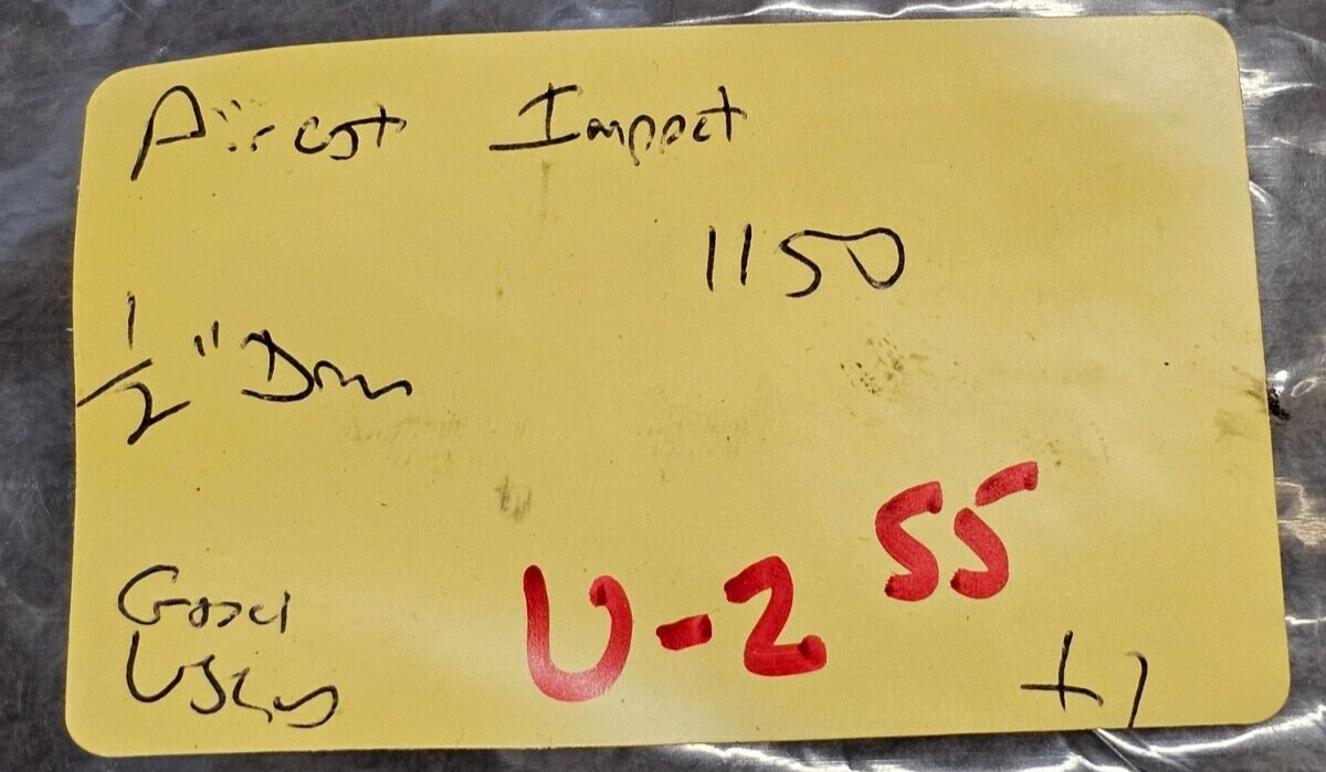 Aircat Impact Air Pneumatic Wrench Gun 1150 1295ft/lbs Killer Torque 1/2" Drive