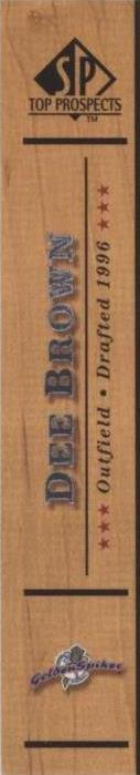 2001 SP Top Prospects - Dee Brown #32