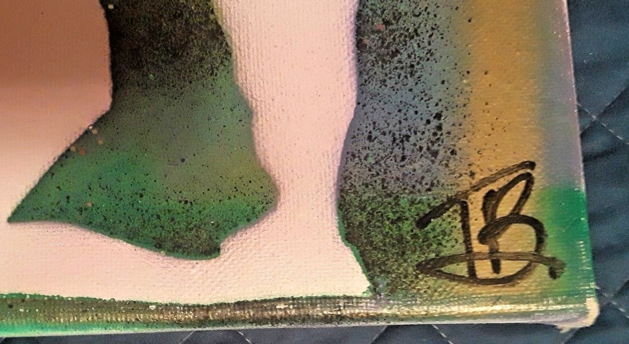 Tony B Consious Venice Beach Painting Fly Hip Hop Art Original Signed Painting