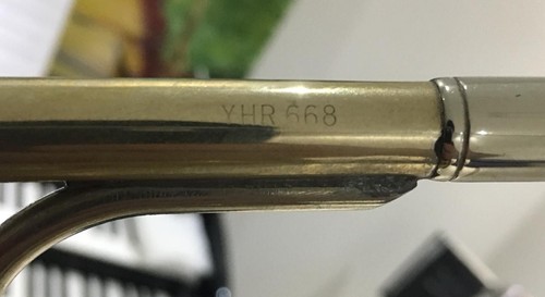 Beautiful Yamaha Professional double F Horn YHR 668