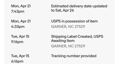 Item photo(s) from verified buyer