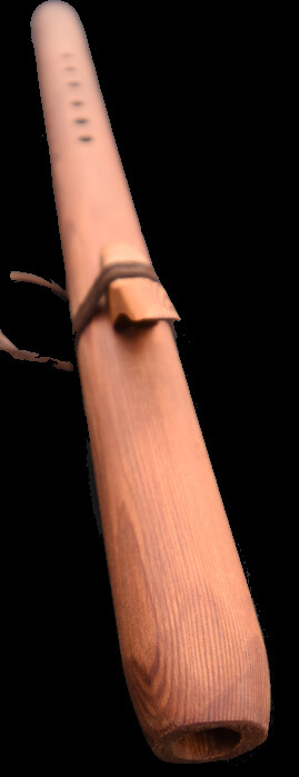 native american style cedar flute by gray fox flutes