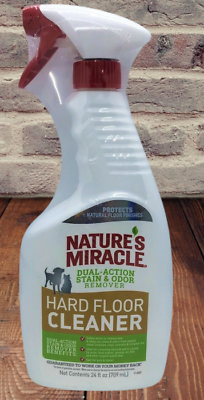 Nature s Miracle Dog Cat Hard Floor Cleaner Stain Odor