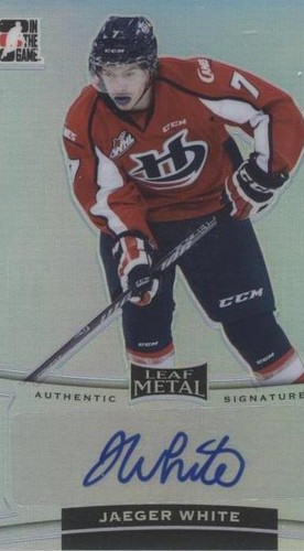 2014-15 In The Game Leaf Metal - Jaeger White #BA-JW1