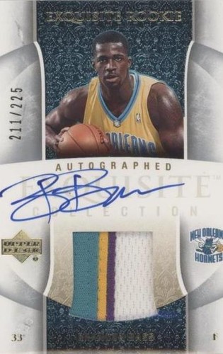2005-06 Upper Deck Exquisite Collection - Brandon Bass #72-AP