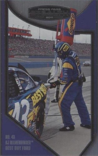 2011 Press Pass Stealth - A.J. Allmendinger #96