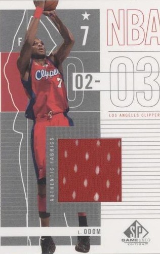 2002-03 SP Game Used Edition - Lamar Odom #40
