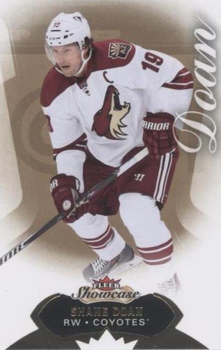 2014-15 Fleer Showcase - Shane Doan #76