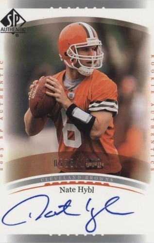 2003 SP Authentic Nate Hybl #213