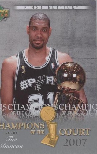2007-08 Upper Deck First Edition - Tim Duncan #CC-TD