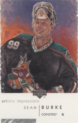 2002-03 Upper Deck Artistic Impressions - Sean Burke #68