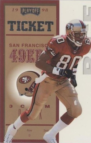 1998 Playoff Contenders Jerry Rice #66