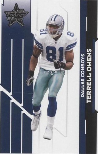 Terrell Owens 1996 Collectors Choice Update Rookie Card #u59