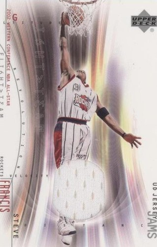 2001-02 Upper Deck Flight Team - Steve Francis #SF-J