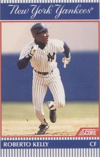1990 Score NatWest Banks New York Yankees - Roberto Kelly #6