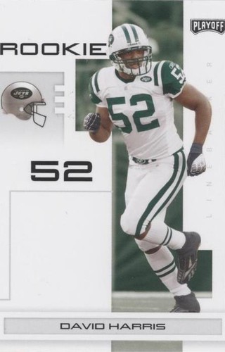 2007 Playoff NFL Playoffs David Harris #165