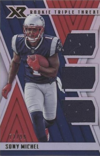 2018 Panini XR Sony Michel #TTM-11